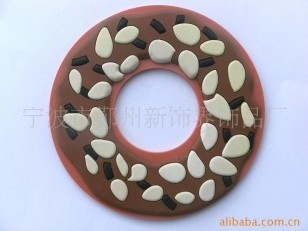 供应pvc杯垫 软胶防滑垫 滴塑咖啡垫